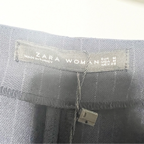 NEW with tags Zara Front Pocket Pinstripe Dress - Picture 4 of 6